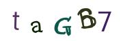 Image CAPTCHA